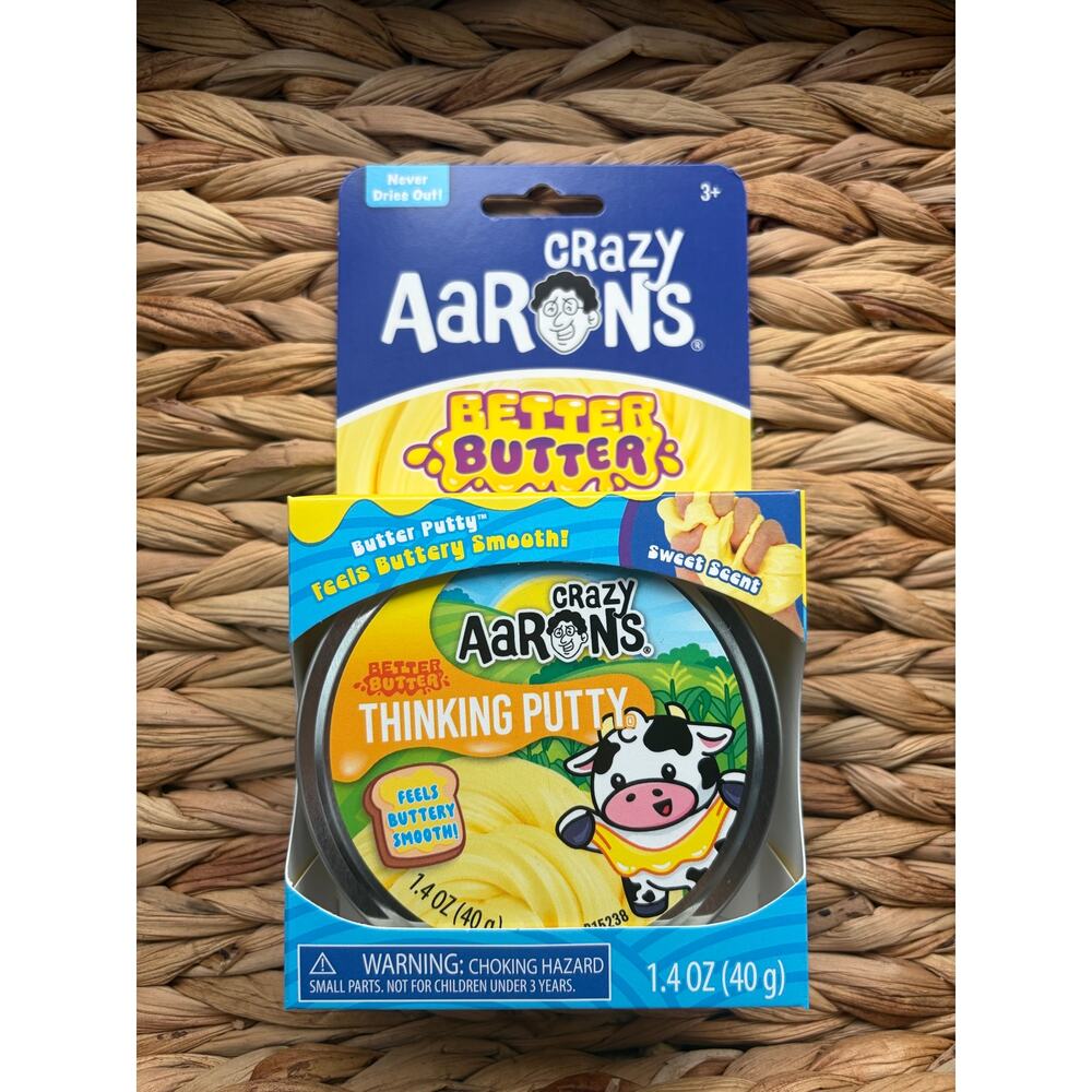 Sealed Viral Crazy Aarons Better Butter Thinking Putty Fidget Toy